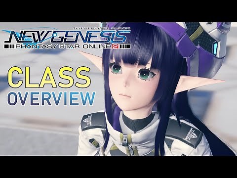 Phantasy Star Online 2 New Genesis Class Overview