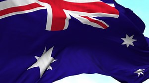 Australian Flag Animation