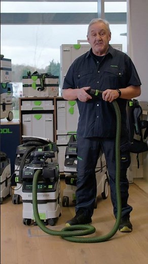 Festool M class dust extraction: controlling the valve alarm