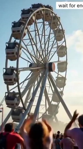 Rotating Pendulum Ride BREAKS Mid-Air | Real Footage Simulation