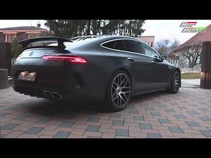 Mercedes AMG GT63s cold start pure sound - CarCaine
