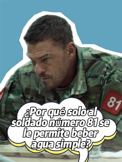¿Por qué solo al soldado número 81 se le permite beber agua simple?Pocas personas se dan cuenta de que en realidad es una señal secreta de que ya ha sido elegido como “sacrificio viviente”.#WarMachine#foryou#fyp#usa