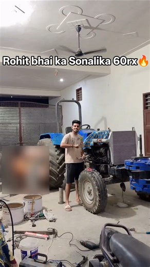 Rohit bhai RX work in Process🔥#nishudeshwal#rohitdeshwal#modifiedtractor#tractorstunt#tochanking