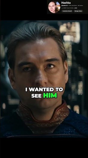 Homelander's Secret Why He Sees Butcher And It's Not What You Think #homelander #shorts #movie