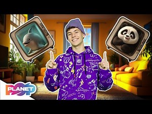 🐘 Animals on the Move! | ESL Song for Kids | Prepositions & Present Continuous