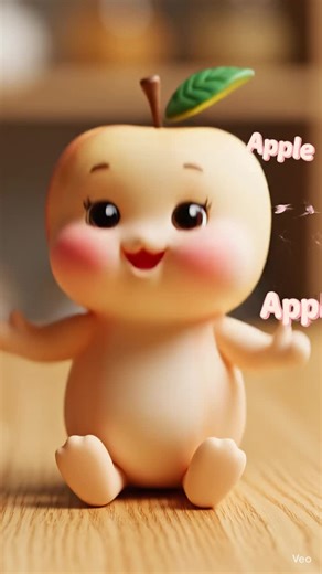 a baby Apple eating ASMR #asmr #eating #baby #satisfying #apple