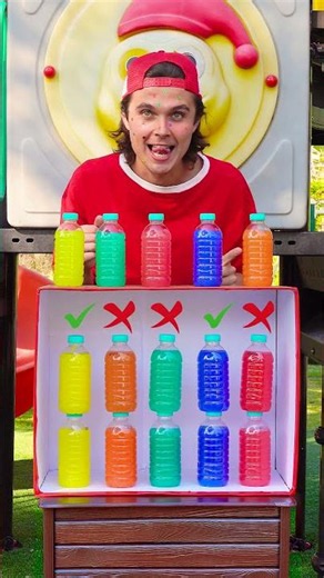 🌈 Color Match Challenge – Can You Sort the Bottles? 🎉
