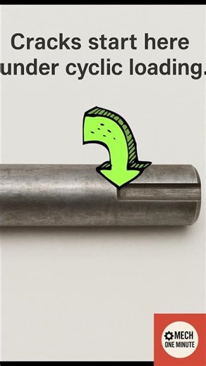 Why Shafts Fail at Keyways ⚙️