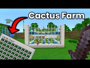 The EASIEST Cactus Farm in Minecraft 1.20 (Tutorial)