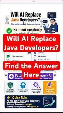 Will AI Replace Java Developers #AIReplaceJavaDevelopers #JavaDevelopers #AITools