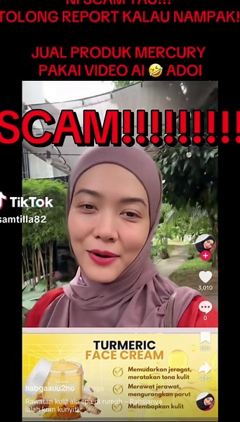 Tolong Tilla: Report Scam Penjualan Mercury!