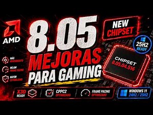 AMD launched the new 8.05 Chipset 🔥 MAJOR changes for gaming