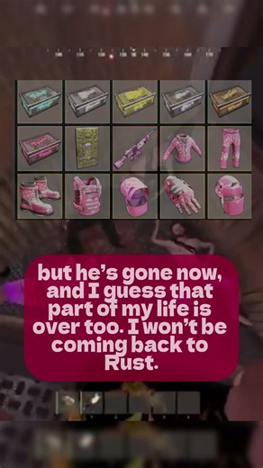 ❤️‍🩹goodbye guys , goodbye rust ❤️‍🩹 #rust #rustgame #rustpvp #rustraid #rustshorts