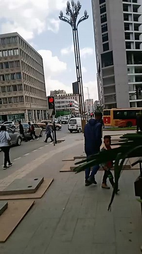 Urban Intersection With Diverse Pedestrians and Vehicles