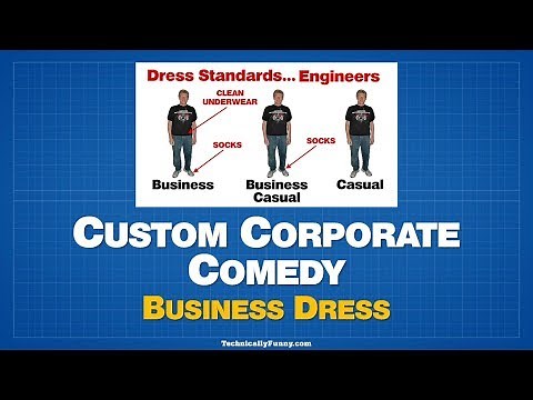 Business Dress (Corporate Comedy Video)