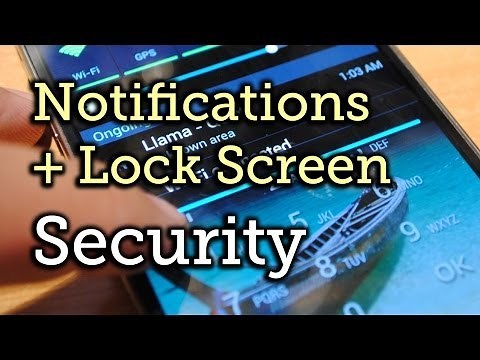 Notifications + Lock Screen Security - Samsung Galaxy S4 [How-To]