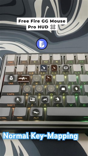 GG Mouse Pro Best Headshot Key-Mapping#gaming#ffshorts##ggmousepro