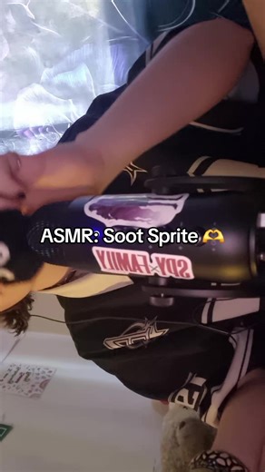 ASMR: Soot Sprite 🫶 #asmr #relaxing #2026 #studioghibli #sootsprite