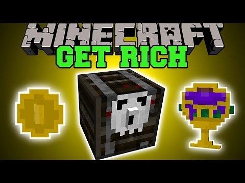 Minecraft: GET RICH (GOLDEN LOOT, GRAVEYARDS, EPIC CHESTS, & MORE!) Mod Showcase