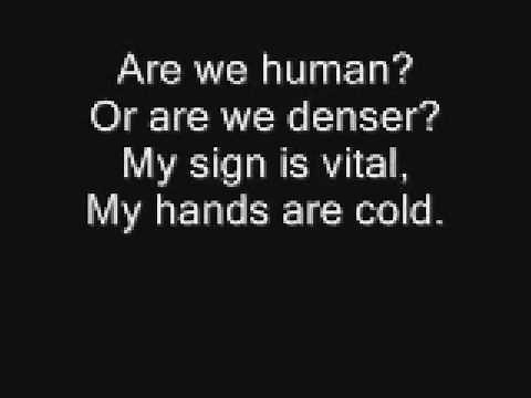 The Killers - Human (lyrics)