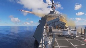 Littoral Combat Ship Fires Naval Strike Missile in Pacific Exercise