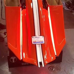 Installed a custom set of our Gator Sequential Taillghts on this @_powerhouseroxx_ rear end set up. Also shown is one of our Gator light up license plates! #gatorcustoms #paintbygator #gatorglass #americanbagger#urbanbagger #bigwheelbagger #chicagobaggers | Gator Customs