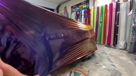 Custom Nardo Grey Camaro ZL1 Wrap by Paradox The Wrapper