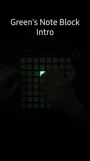 Green's Note Block Intro in Alan Becker's AvM Shorts Ep.5 (Music By AaronGrooves)