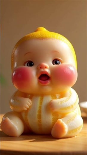 bébé citron 🍋 ASMR #aiasmr #fyp #satisfayingvideo #eating #asmr