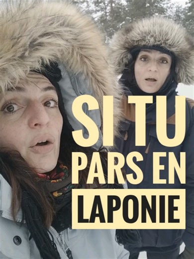 Si tu pars en LAPONIE...! ❄️🏔️🦌💟 PS: le Père Noël est super sympa et il parle même un peu français ! 🎅🤗 Et contrairement à ce qu’on entend souvent, partir en Laponie n’est pas forcément “cher” ! Ce qui fait grimper le budget, ce sont tes choix : tout dépend de ce que vous décidez de faire. 😅 Pour notre part, nous avons réussi à profiter de la quasi-totalité des activités gratuitement : - Voir les aurores boréales : gratuit ! ✨ C’est un phénomène naturel qui dépend de l’activité solaire et 