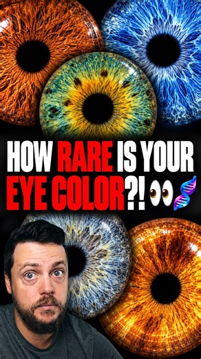 How RARE Is Your EYE COLOR?! 👀🧬