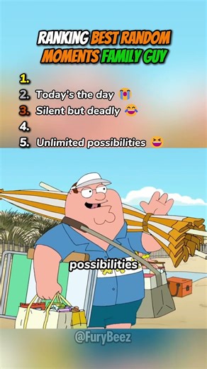 Ranking Best Random Moments Family Guy