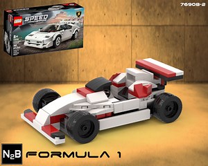LEGO MOC-110631 F1 - Lego 76908 alternate build 2 (Speed Champions 2022)