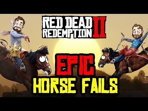 RDR2 - Epic Horse Fails - Chad and Russ
