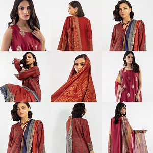 13K views · 572 reactions | Ruby rose & vogue vibes, it’s a summer favourite. Create the perfect outfits with these striking red fabrics. 2 Piece Suit | Top, Dupatta: LLA22245, PKR 2,690 Available in stores and online at https://bit.ly/3Bb7pps 3 Piece Suit | Top, Bottoms, Dupatta: BLA22229, PKR 3,590 Available in stores and online at https://bit.ly/3OuUBNA #Khaadi #WearYourself #Summer2022 | Khaadi | Facebook