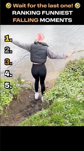 Ranking Funny Falling Moments