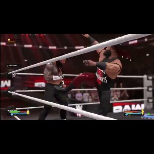 Roman Reigns vs Jacob Fatu 🤯 WWE 2K25 Shorts #wwe #wwewrestler #wrestlingfuture