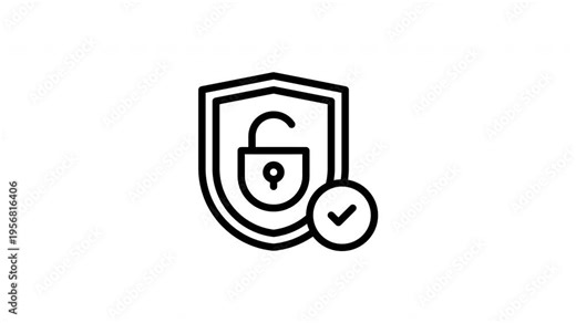 security animated icon