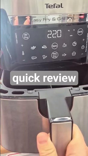 Tefal Easy Fry & Grill XXL - quick #airfryer review
