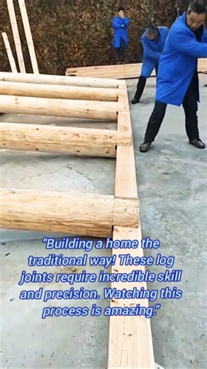 ​Traditional Log House Construction