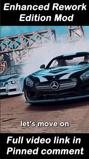 NFS Most Wanted 2005 Just Got INSANE! 🔥 New Story, 4K Graphics & 80+ Cars Mod! #shorts #nfsmw