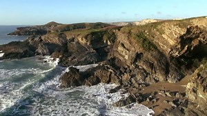 Stunning Cornish Coastline By A Drone 2