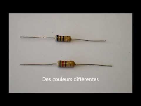 Détermination de la valeur d'une résistance électrique