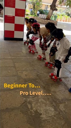 Beginner to pro …. #rollerskating #viral #shorts #video #speedsters