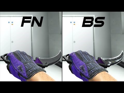 CSGO ★ Karambit | Ultraviolet - Skin showcase all floats [4K60FPS]