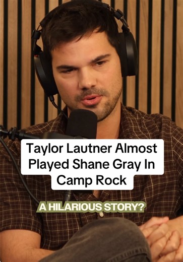 Can you imagine Camp Rock without the Jonas Brothers? @Taylor Lautner definitely did 🏕️🪵 🎙️ @The Squeeze Podcast @Kevin Jonas #camprock #jonasbrothers #actorauditions #podcastclips
