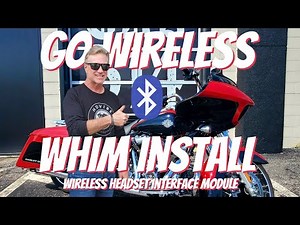 Go wireless on your Harley with a WHIM | How to install WHIM #harleydavidson #roadglide