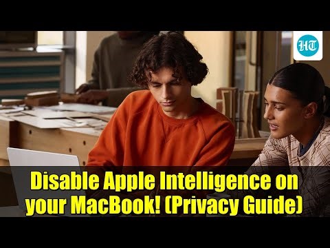 Disable Apple Intelligence on your MacBook! (Privacy Guide)