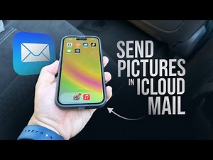 How to Send Pictures in iCloud Email (tutorial)