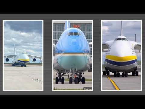 Airplane antonov an-124 vs air force one BOEING 747-100